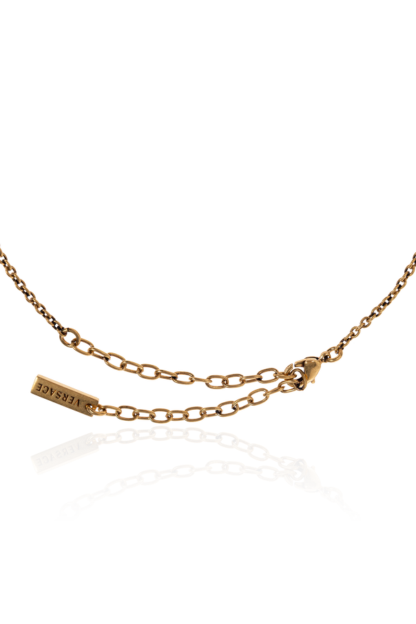 Versace Gold Medusa head necklace