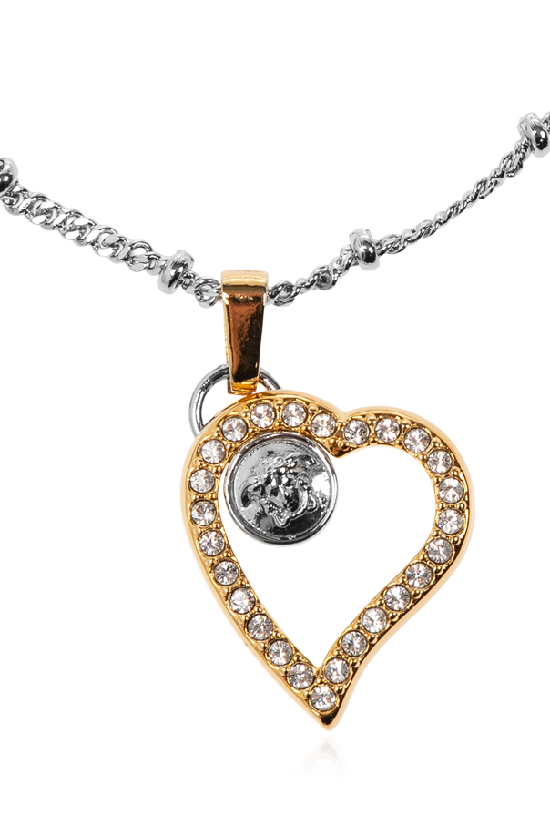 Versace Bracelet with heart pendant