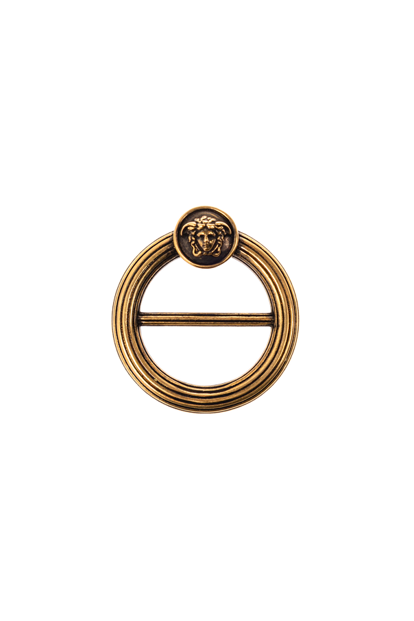 Brass scarf ring od Versace
