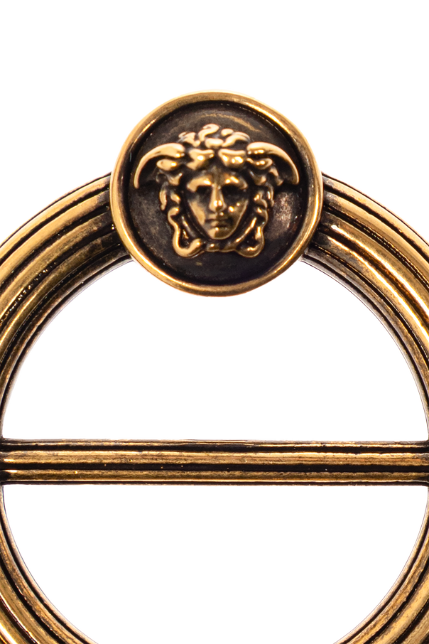 Versace Anel para lenço em latão