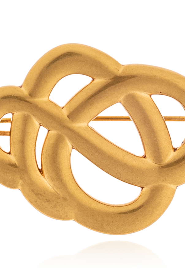 By Malene Birger Brooch in the shape of a logo