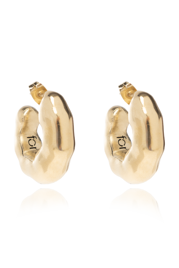 forte_forte Brass earrings