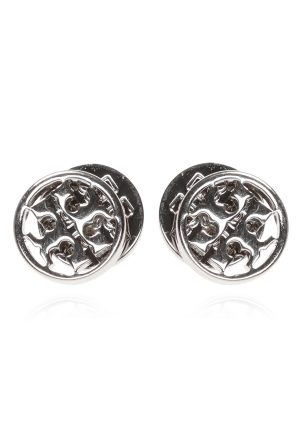 Earrings with logo