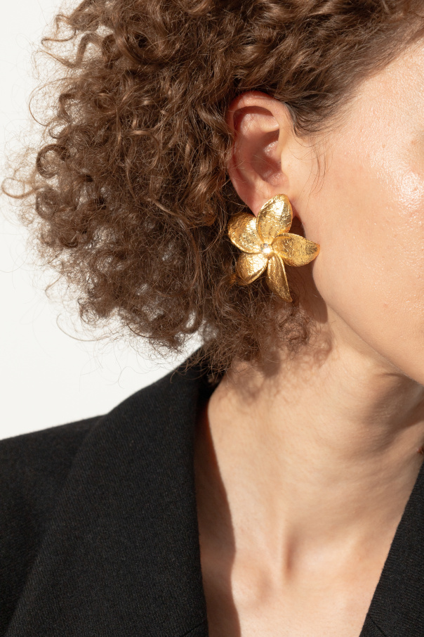 forte_forte Flower-shaped earrings