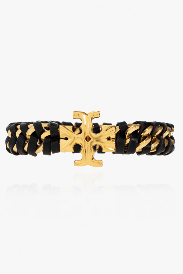 Tory Burch ‘Roxanne’ bracelet with woven leather