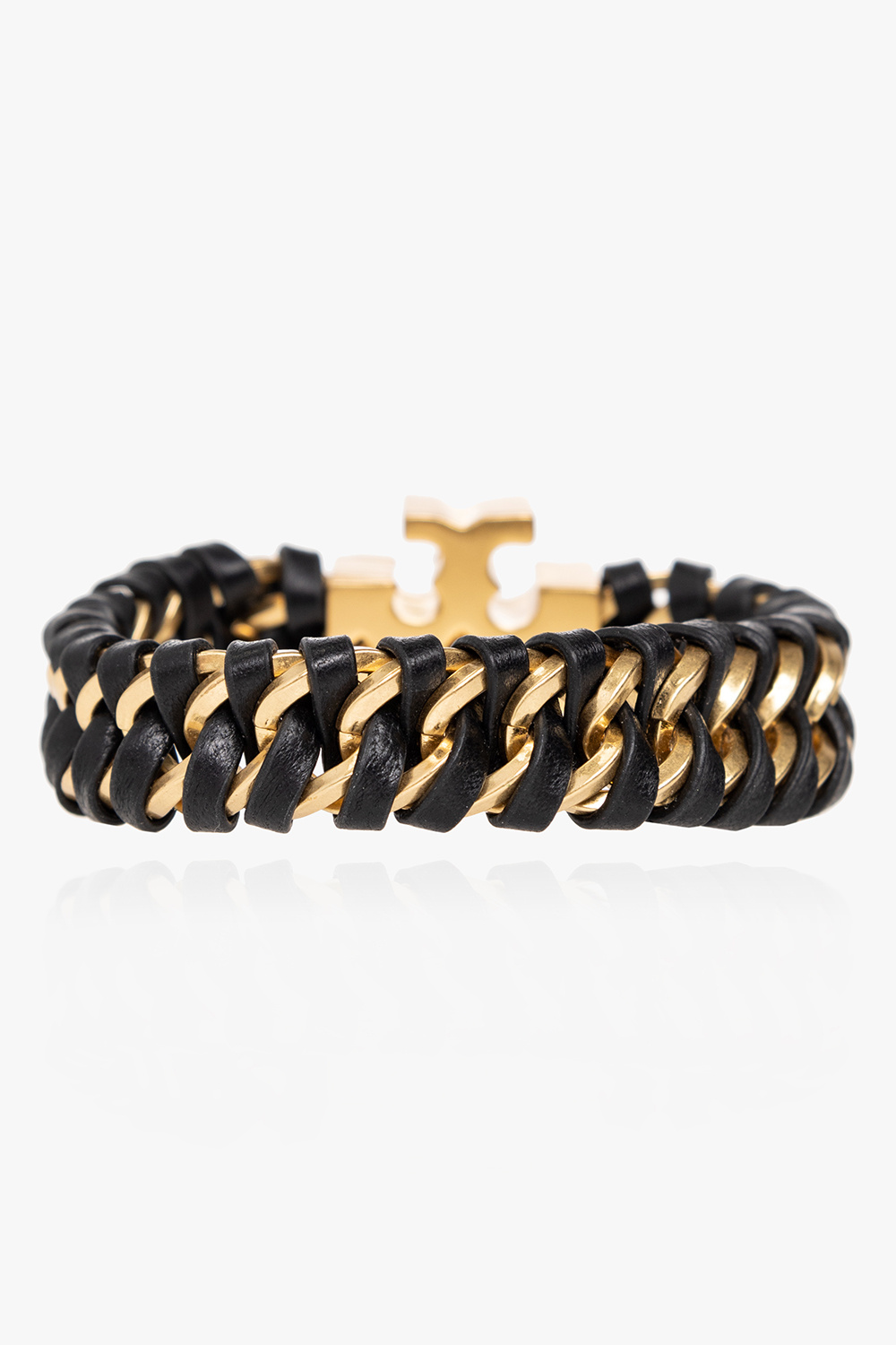 Tory Burch ‘Roxanne’ bracelet with woven leather