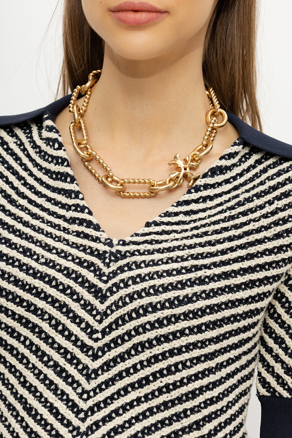 Gold 'Roxanne' necklace Tory Burch - Vitkac France