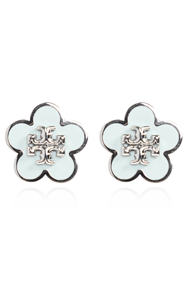 Earrings with floral motif od Tory Burch