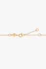 Tory Burch GOLD ‘Miller’ necklace with logo