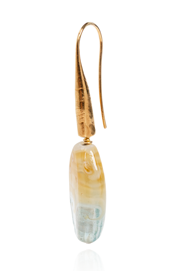 forte_forte Earrings with colorful glass