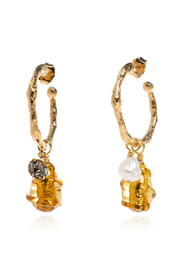 Earrings with pendants od forte_forte