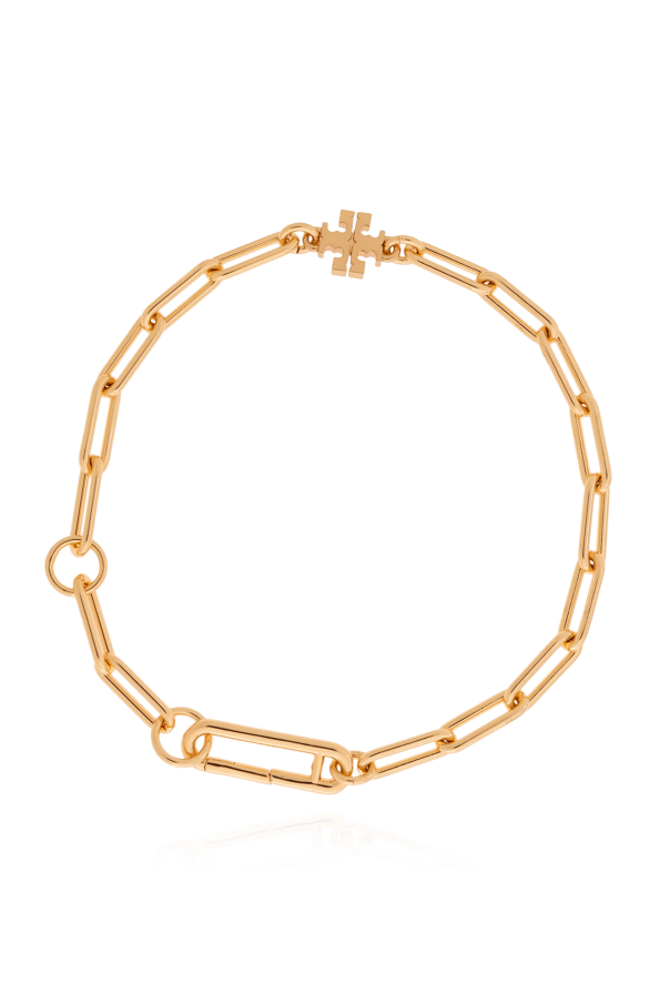 ‘Good Luck’ brass bracelet od Tory Burch