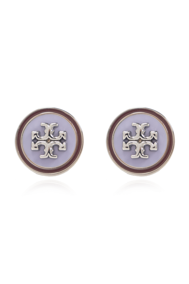 Tory Burch ‘Kira’ earrings with logo