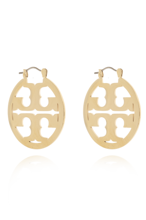 Earrings with logo