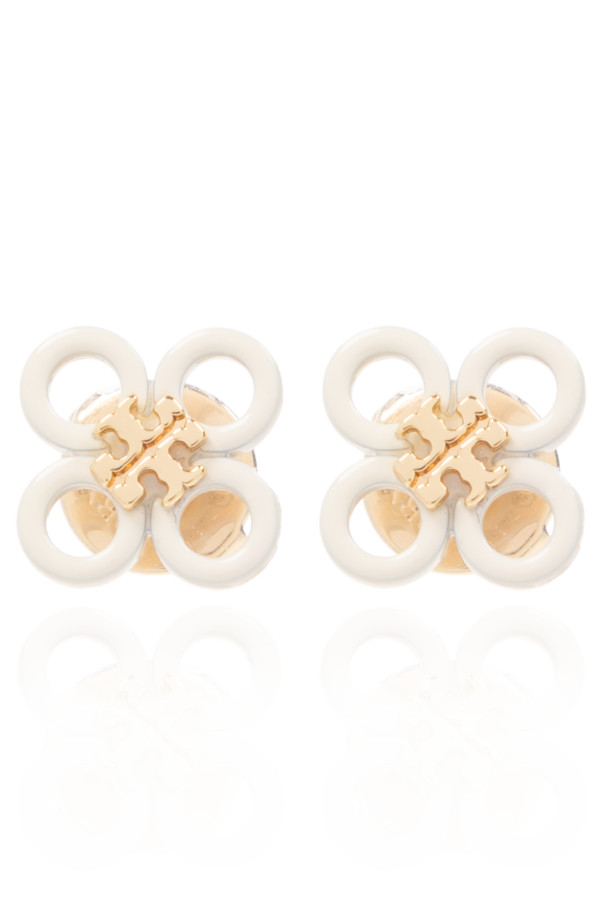 Tory Burch ‘Kira Small’ clover  earrings