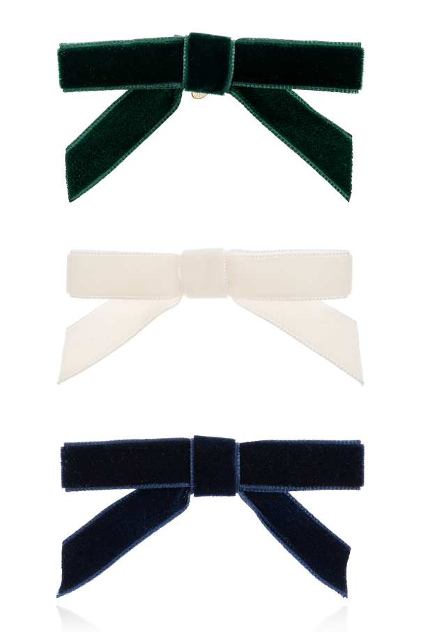 Set of three velvet pins od forte_forte