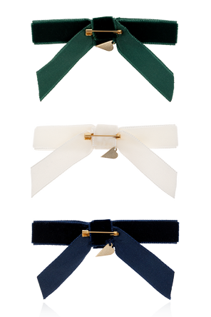 forte_forte Set of three velvet pins