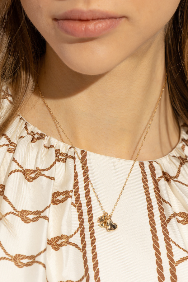 Tory Burch ‘Good Luck’ charm necklace