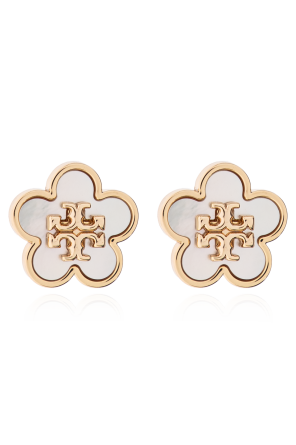 Earrings with mother of pearl