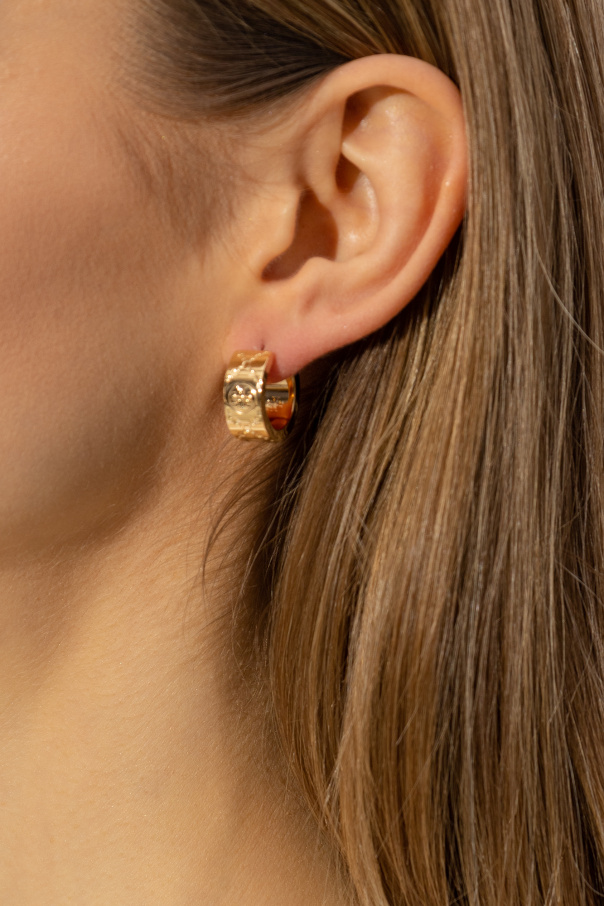 Tory Burch Monogrammed earrings