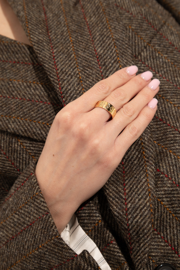 Tory Burch Ring with engraved logo