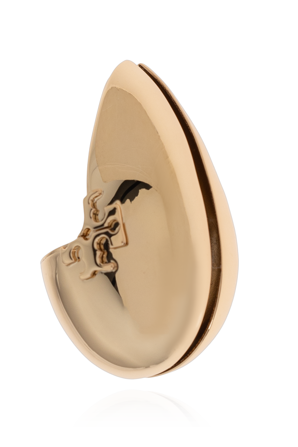 Tory Burch Mosiężne klipsy