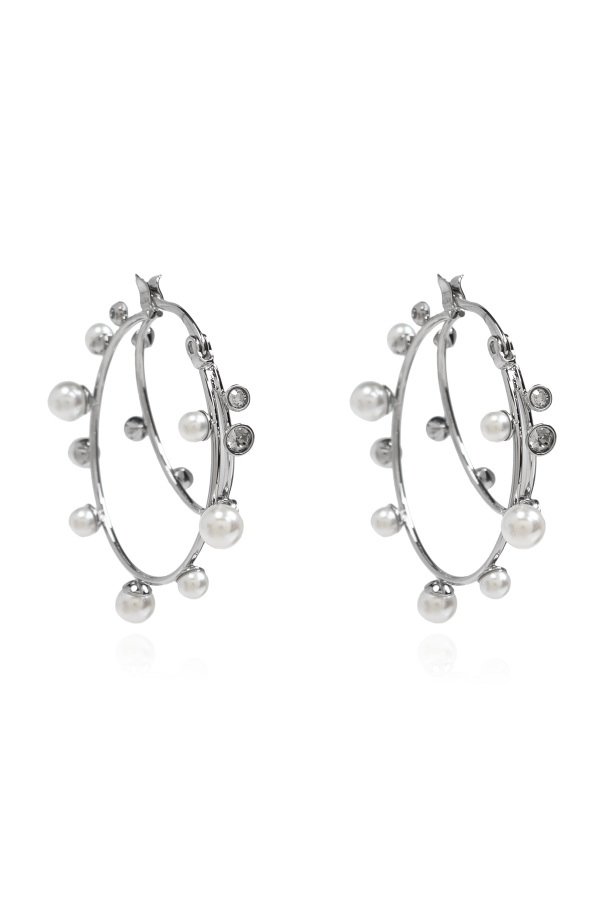 Tory Burch Earrings with glass pearl