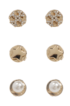 Set of three pairs of earrings