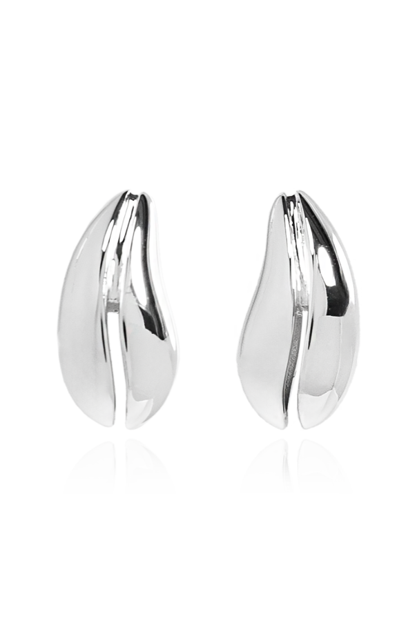 Brass earrings od Tory Burch