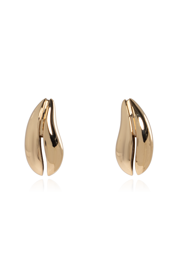 Brass earrings od Tory Burch