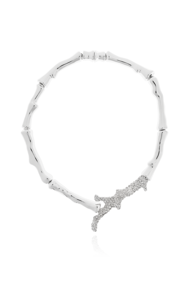 Short necklace with shimmering crystals, zdjęcie 1 Short necklace with shimmering crystals od Tory Burch