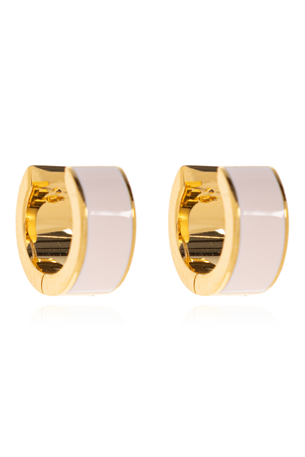 Tory Burch Pendientes con logo