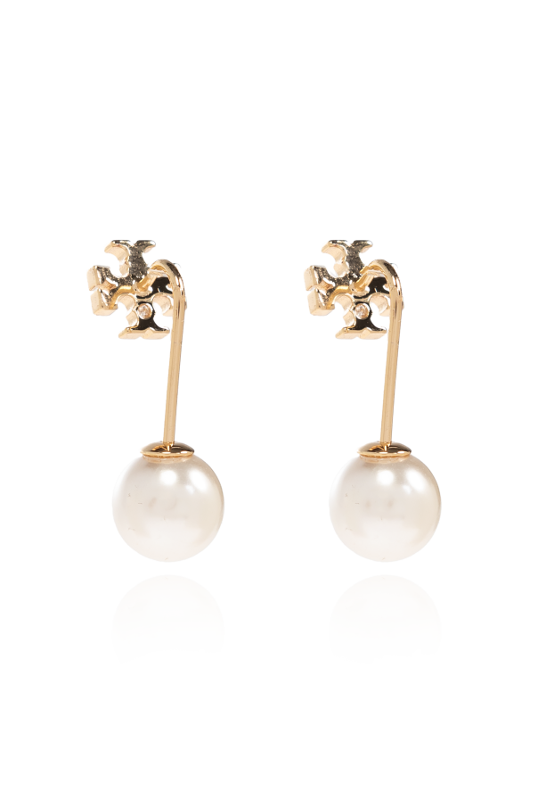Earrings with a pearl od Tory Burch