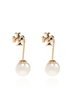 Earrings with a pearl
