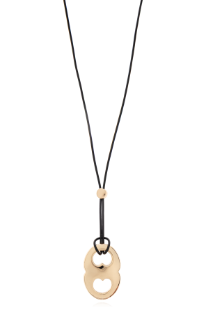 Leather necklace