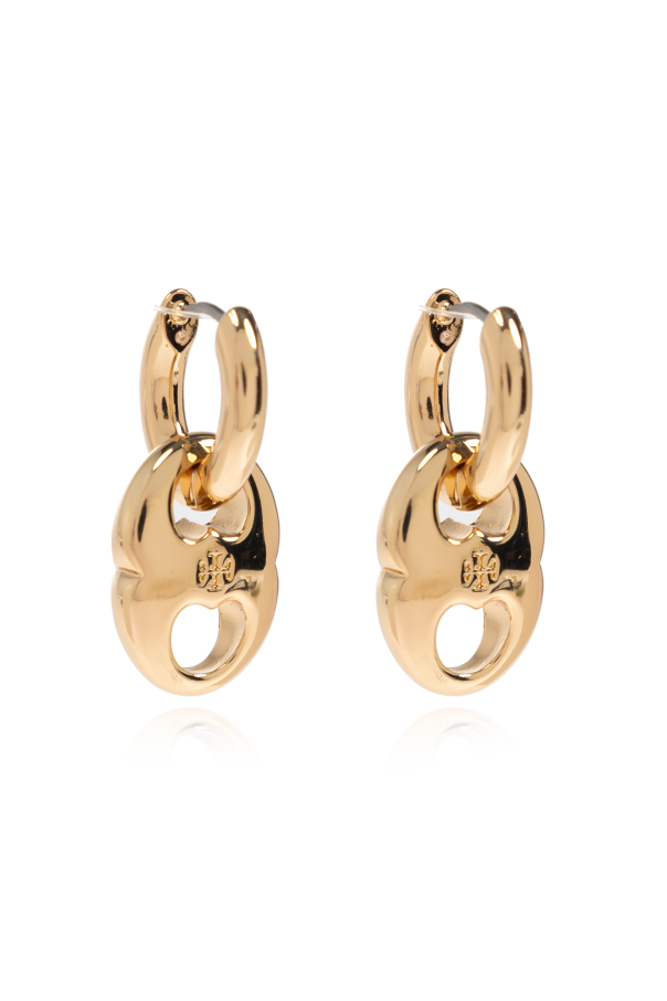 Tory Burch Earrings with engraved logo