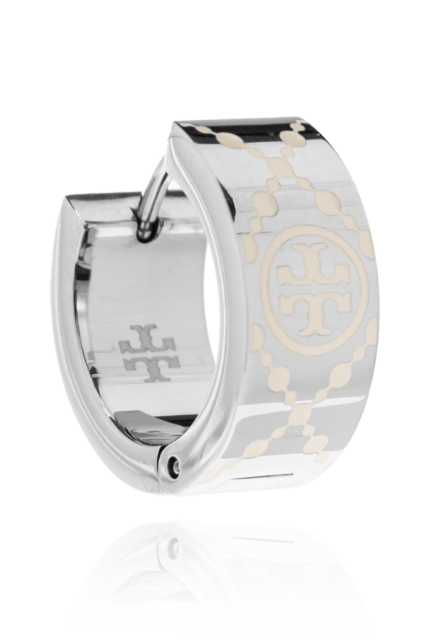 Tory Burch Pendientes con logotipo