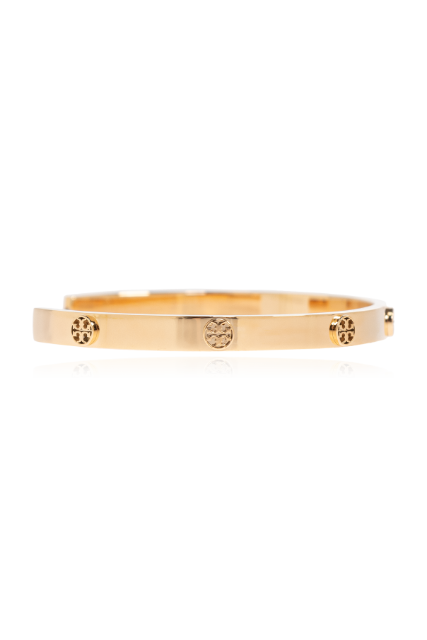 Tory Burch Brass bracelet with logo