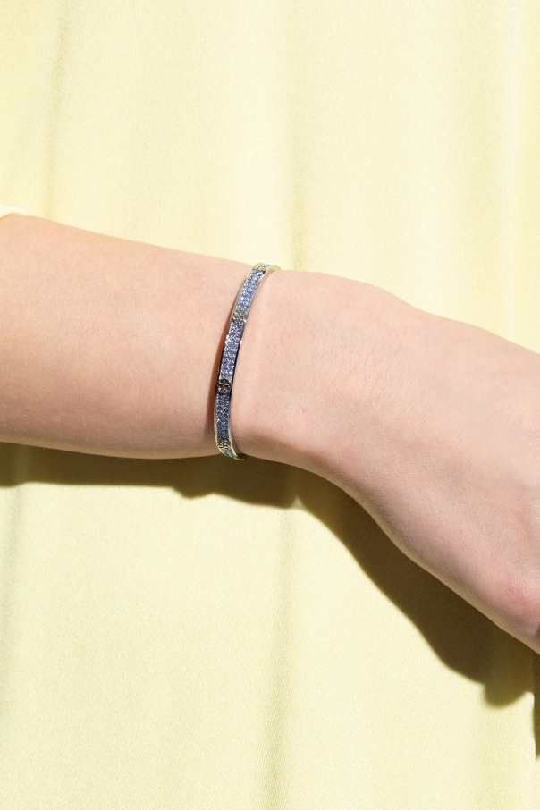 Tory Burch Pulsera con cristales brillantes