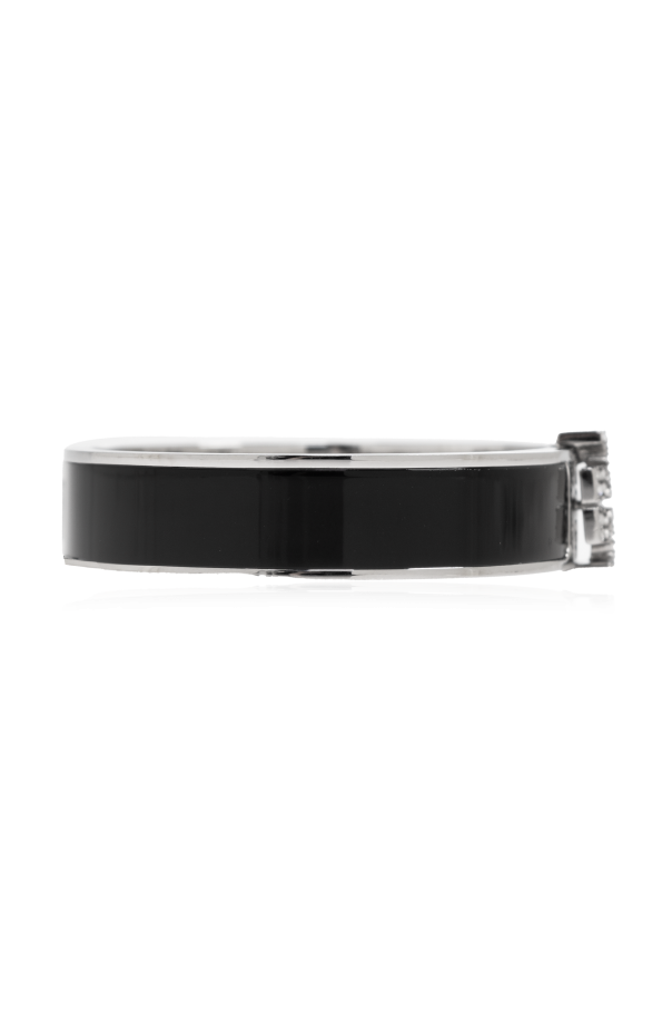 Tory Burch Brass bracelet with logo