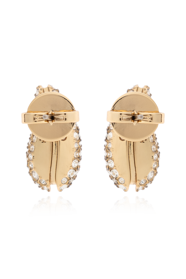 Tory Burch Ohrringe mit schimmernden Kristallen