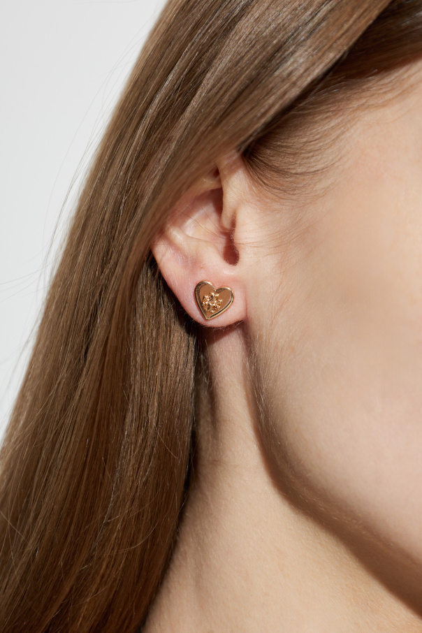 Tory Burch Ohrringe mit Herzmotiv