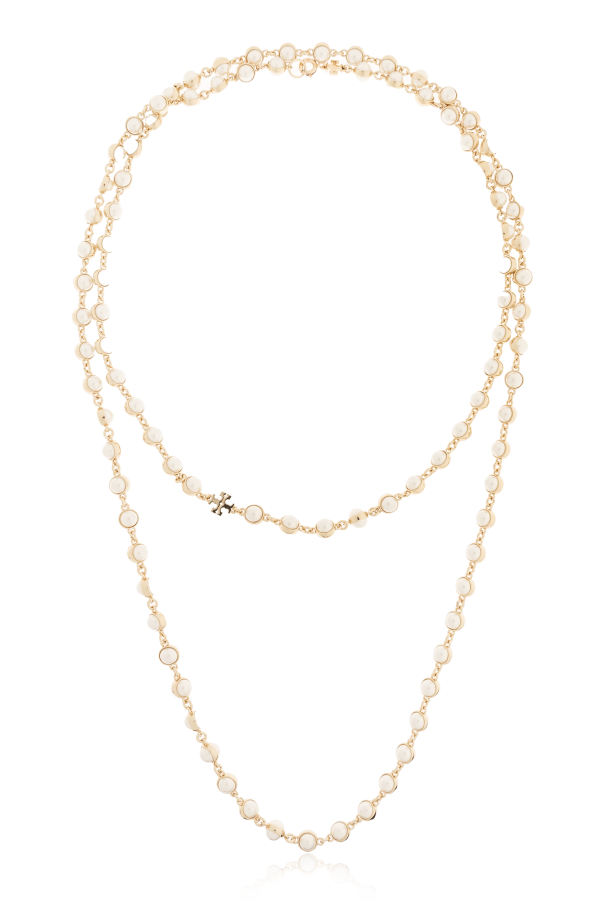 Necklace with glass pearls od Tory Burch