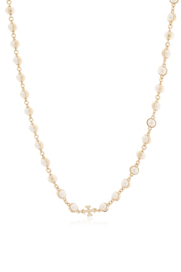 Tory Burch Colar com pérolas de vidro