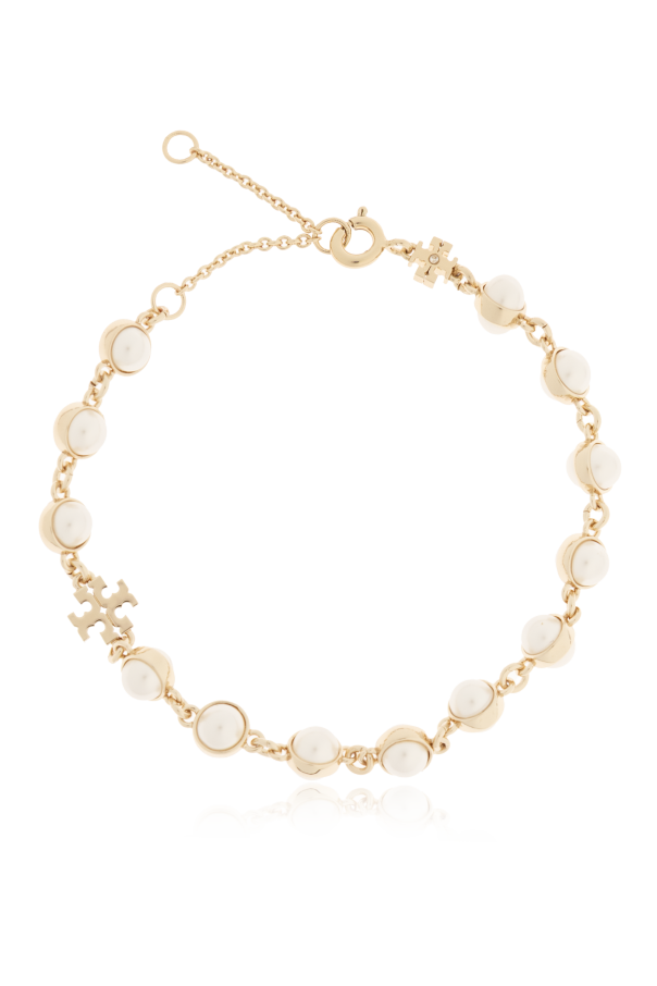 Bracelet with glass pearls od Tory Burch