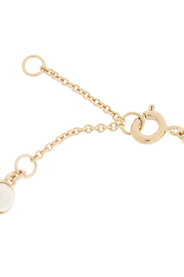 Tory Burch Pulseira com pérolas de vidro