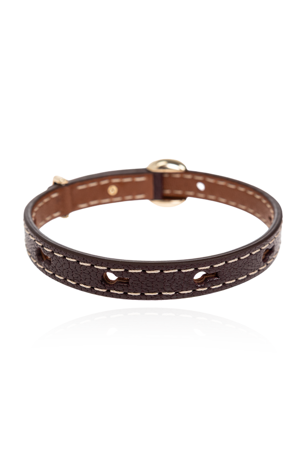 Tory Burch Lederarmband mit Logo
