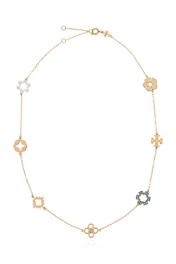 Necklace with shimmering crystals od Tory Burch