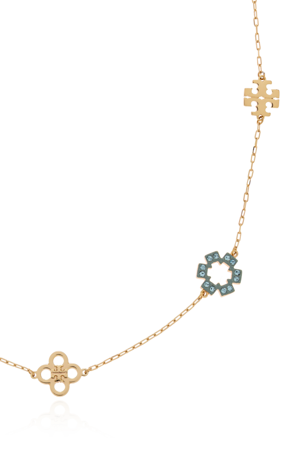 Tory Burch Collar con brillantes cristales