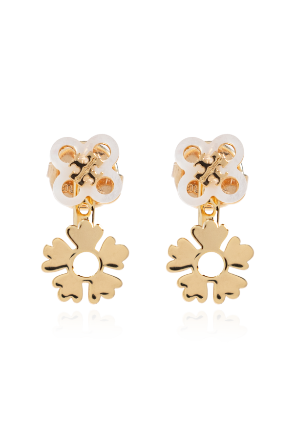 Earrings with mother of pearl od Tory Burch